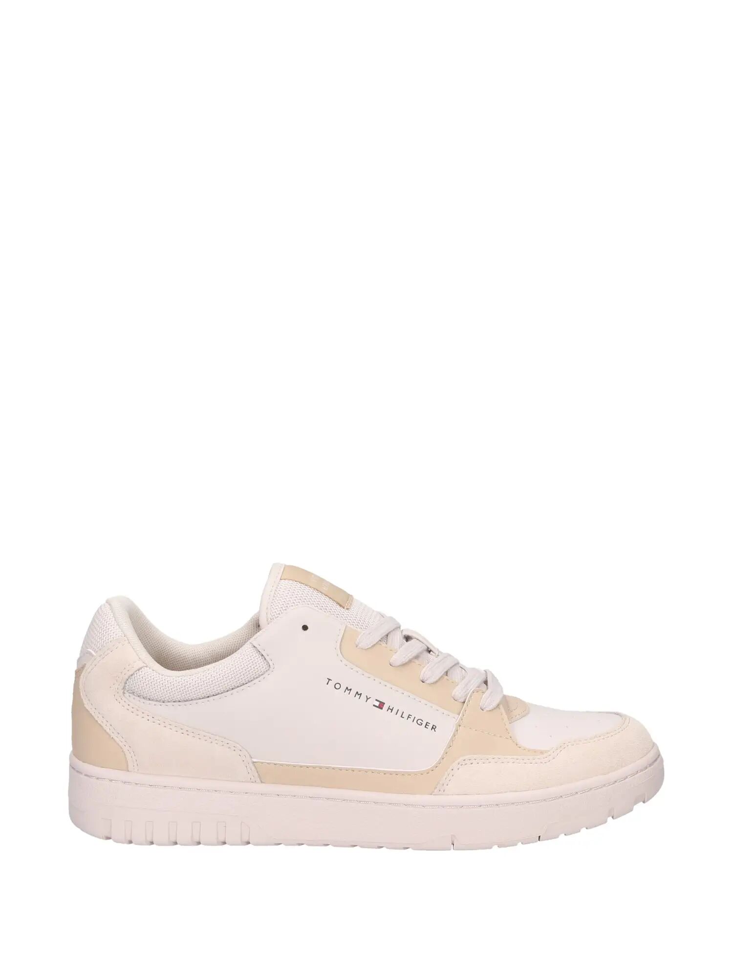 Tommy Hilfiger Sneakers Bianche Uomo BIANCO/BEIGE 40