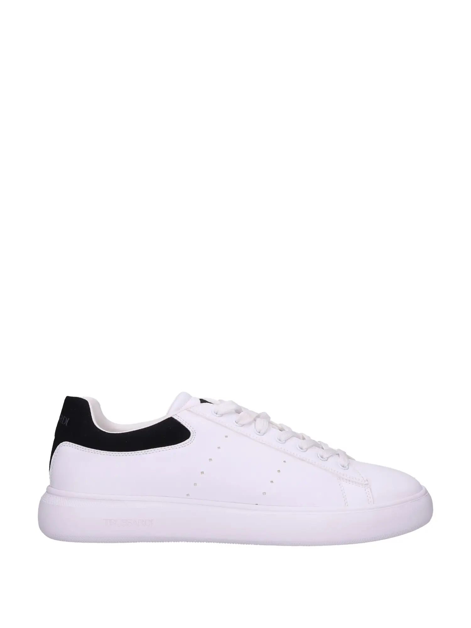 Trussardi Sneakers Bianche Uomo BIANCO/NERO 43