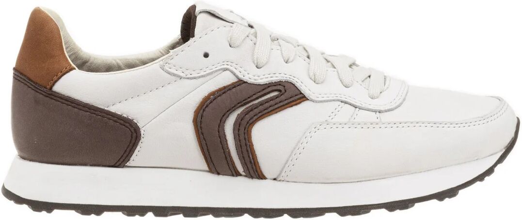 Geox Sneakers Vincit in pelle con dettagli a contrasto bianche