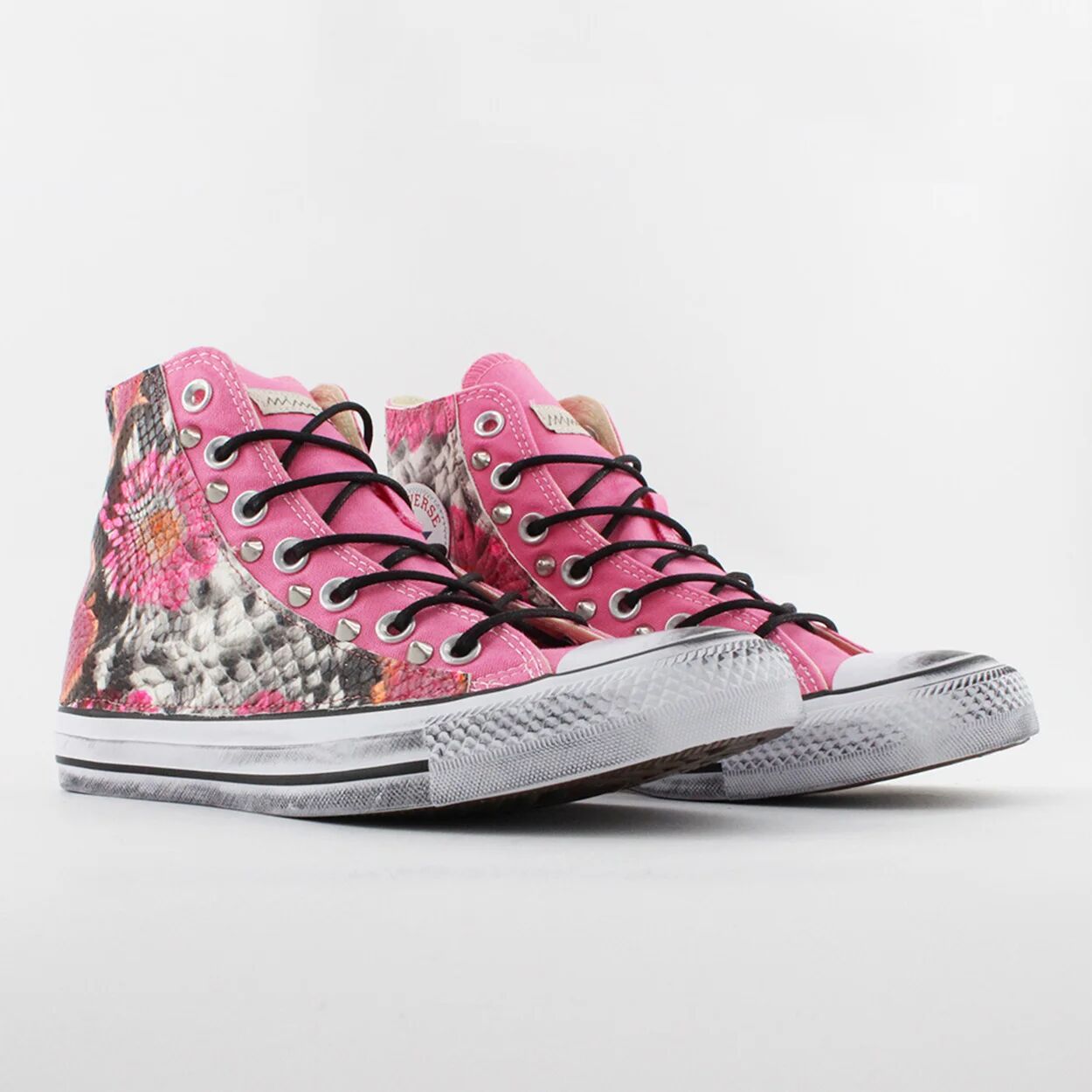 Mimanera CONVERSE ALL STAR Sneakers in tela con stampa fiori rosa