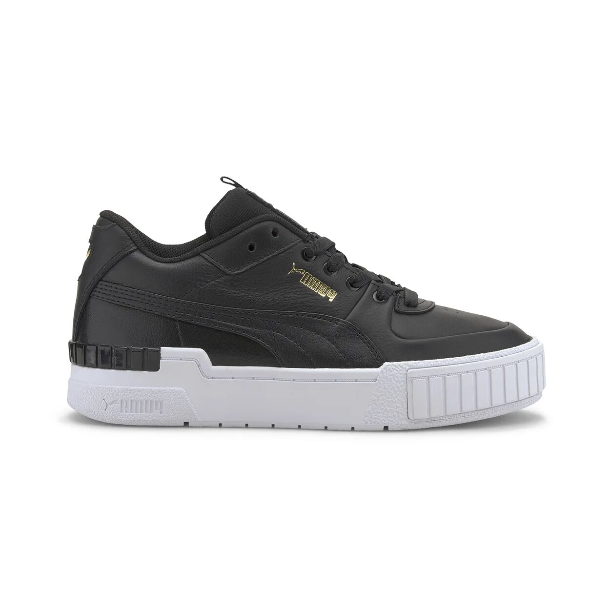 Puma Sneakers alte Cali Sport nere e oro