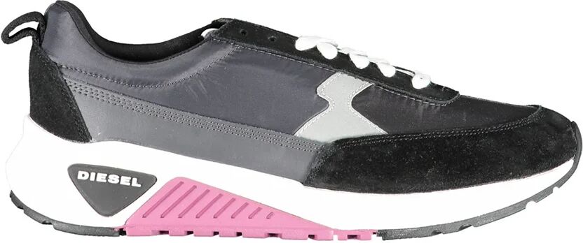 Diesel Sneakers Diesel in tessuto tecnico grigio e nero