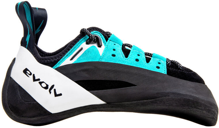 Evolv Geshido Lace - scarpette arrampicata - uomo Black/White/Blue 10 UK