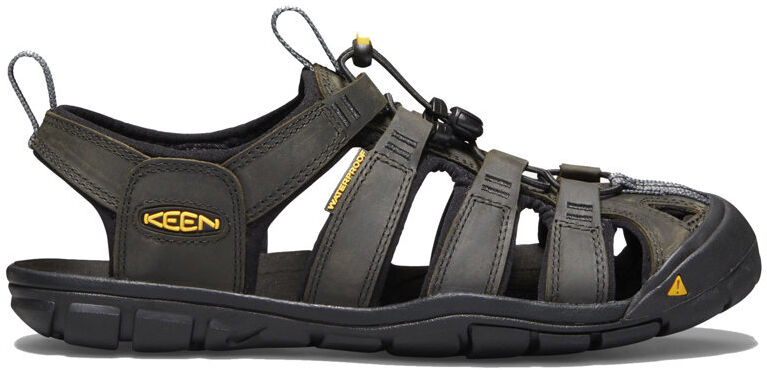 Keen Clearwater CNX Leather - sandali - uomo Black 11,5 US