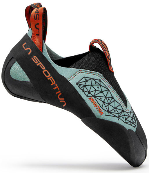 La Sportiva Mantra - scarpette da arrampicata - uomo Black/Green/Orange 41 EU