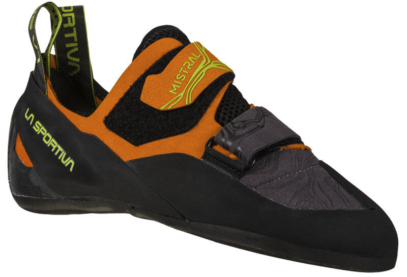 La Sportiva Mistral - scarpette da arrampicata - uomo Black/Orange 45,5 EU