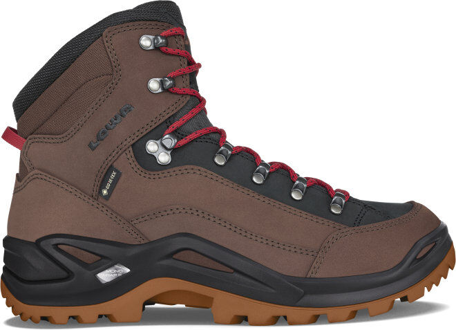 Lowa Renegade GTX Mid - scarpone trekking - uomo Dark Red 11,5