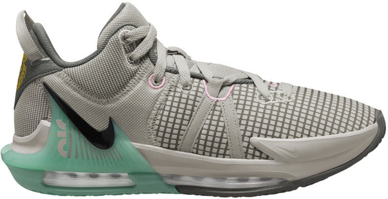 Nike Lebron Witness 7 - scarpe da basket - uomo Grey/Green 9,5 US