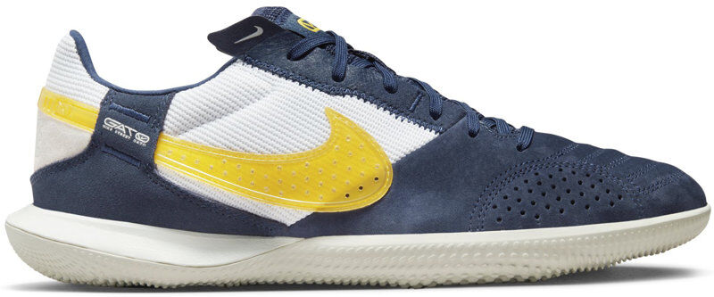 Nike Streetgato - scarpe da calcetto per indoor - uomo Dark Blue/Yellow 8,5 US