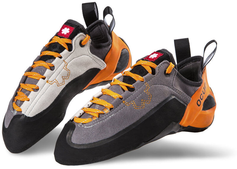 Ocun Jett LU – scarpette arrampicata – uomo Grey/Orange 11 UK