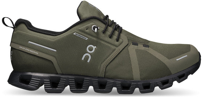 On Cloud 5 Waterproof - sneakers - uomo Green/Black 12,5 US