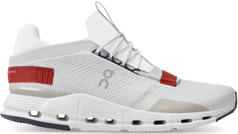 On Cloudnova - sneakers - uomo White/Red 7,5 US