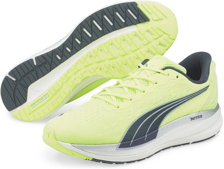 Puma Magnify Nitro - scarpe running neutre - uomo Yellow/Black/White 10,5 UK