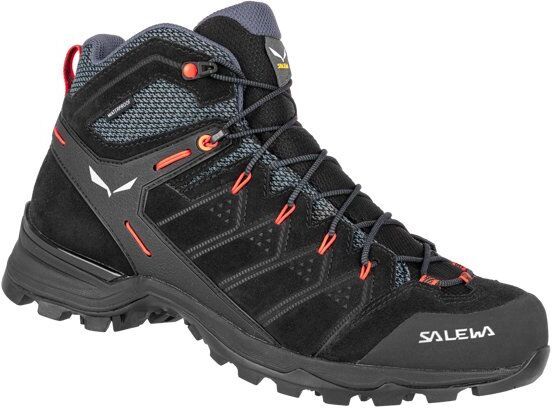 Salewa Ms Alp Mate Mid WP - scarpe trekking - uomo Black/Orange 7 UK