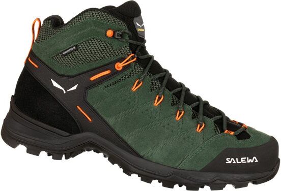 Salewa Ms Alp Mate Mid WP - scarpe trekking - uomo Dark Green/Black 7 UK