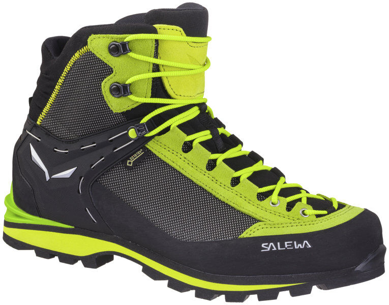 Salewa Ms Crow GTX - scarponi alta quota alpinismo - uomo Grey/Green 7,5 UK
