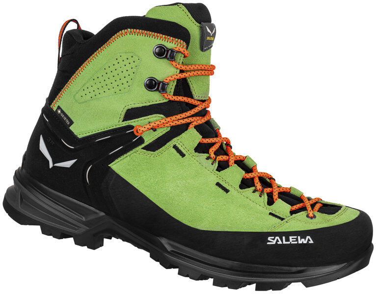 Salewa MTN Trainer 2 Mid GTX M - scarpe trekking - uomo Green/Black/Orange 9 UK