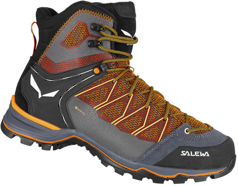 Salewa Mtn Trainer Lite Mid GTX - scarpe da trekking - uomo Grey/Orange 11,5 UK