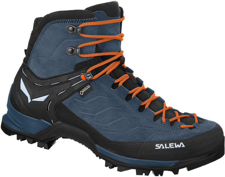 Salewa Mtn Trainer Mid GTX - scarpe da trekking - uomo Blue/Black/Orange 6,5 UK