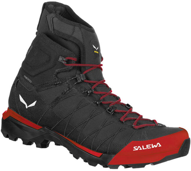 Salewa Ortles Light MID PTX M - scarponi alta quota - uomo Black/Red 12 UK