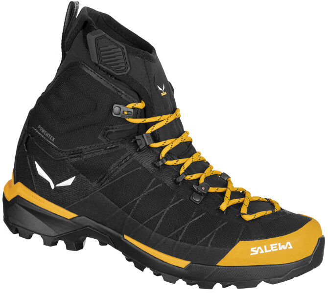 Salewa Ortles Light MID PTX W - scarponi alta quota - donna Black/Yellow 4,5 UK