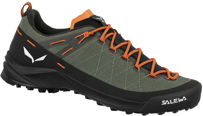 Salewa Wildfire Canvas M - scarpe trekking - uomo Green/Orange/Black 8,5 UK