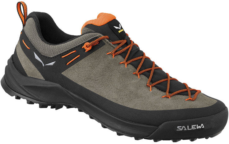 Salewa Wildfire Leather M - scarpe da avvicinamento - uomo Brown/Black/Orange 9,5 UK