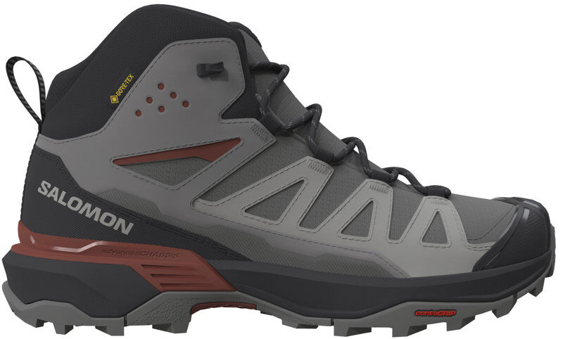 Salomon X Ultra 360 Mid GTX - scarpe da trekking - uomo Grey/Red 11 UK