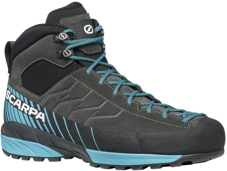 Scarpa Mescalito Mid GTX M - scarpe da avvicinamento - uomo Dark Grey/Light Blue 44 EU