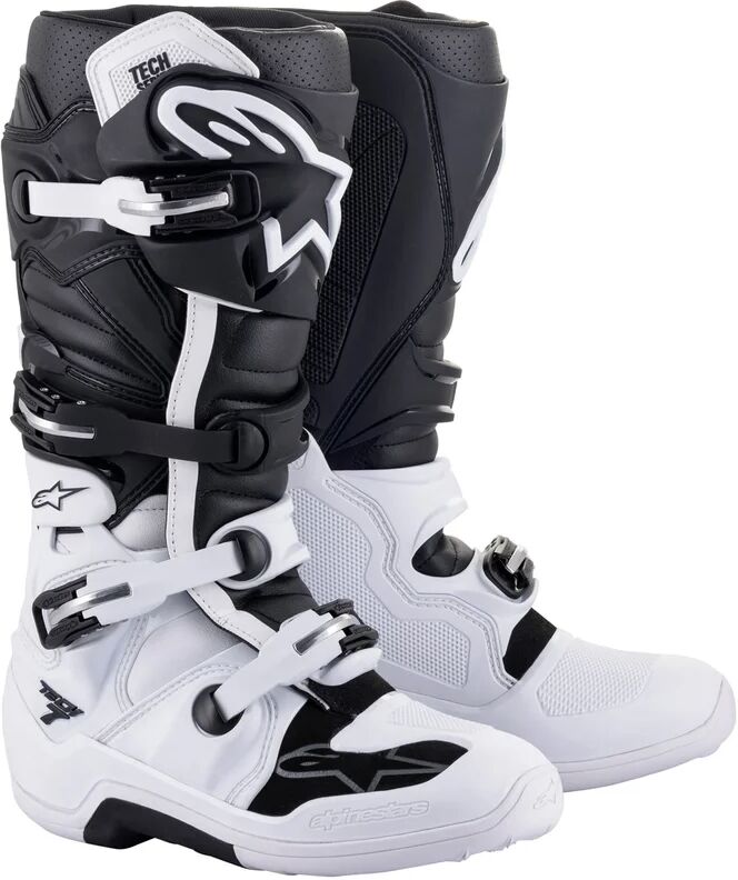 ALPINESTARS - Stivali Tech 7 Bianco / Nero Nero,Bianco 8 (EU 42)