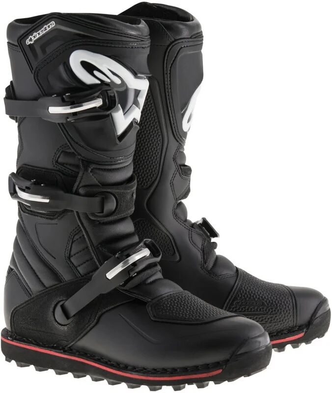 ALPINESTARS - Stivali Tech T Nero / Rosso Nero 8 (EU 42)