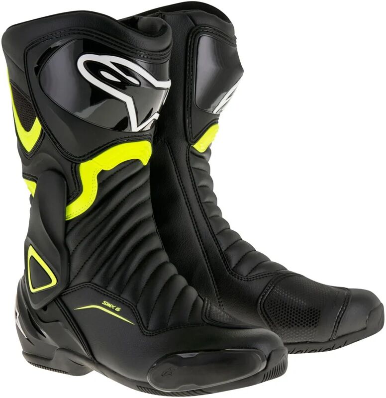 ALPINESTARS - Stivali SMX-6 V2 Nero / Giallo Fluo Nero,Giallo,Alta visibilità 43