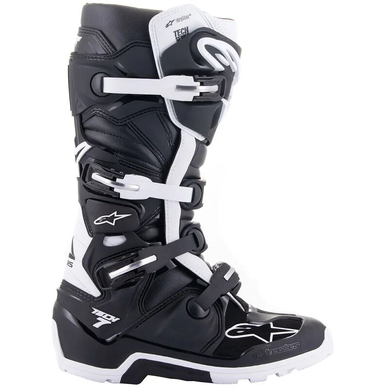 ALPINESTARS - Stivali Tech 7 Enduro Drystar Nero / Bianco Nero,Bianco 12 (EU 47)