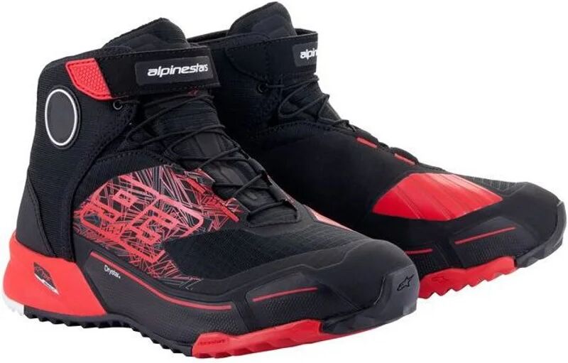 ALPINESTARS - Stivali MM93 CR-X Drystar Nero / Bright Rosso Nero,Rosso,Marc Marquez 10.5 (EU 43.5)