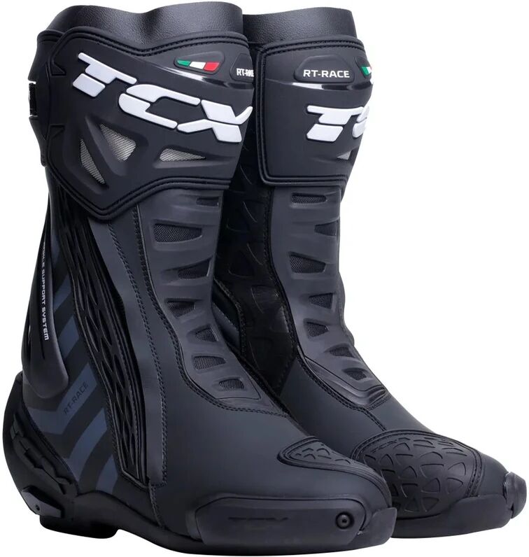 TCX - Stivali RT-Race Nero / Dark Grigio Nero 43