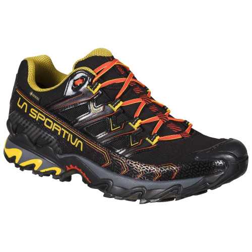 La Sportiva Scarpe trail running ultra raptor ii gtx uomo black / yellow, scarpe trail running 45 black/yellow