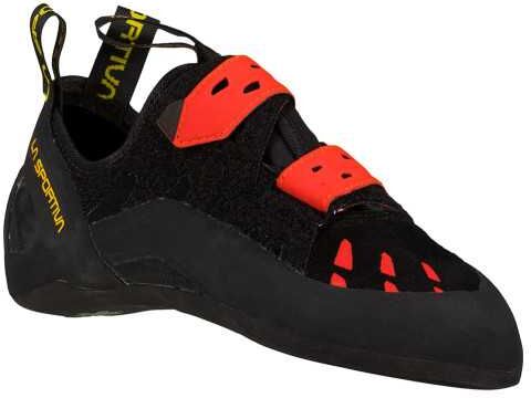 La Sportiva Scarpette arrampicata tarantula black/poppy, scarpetta arrampicata 40 black/poppy