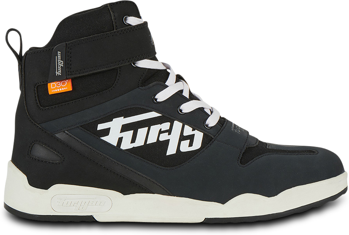 Furygan Scarpe  Basket Get Down Nero-Bianco