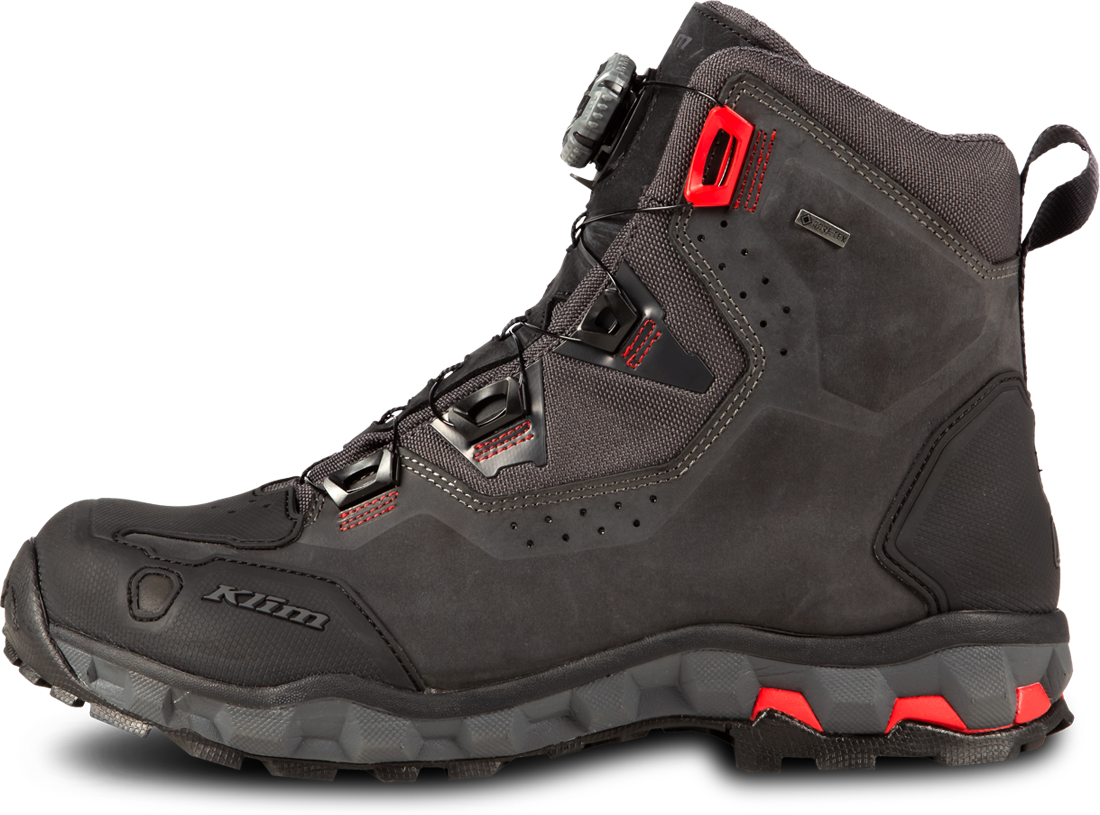 KLIM Scarpe Moto  Outlander Asfalto-Rosso