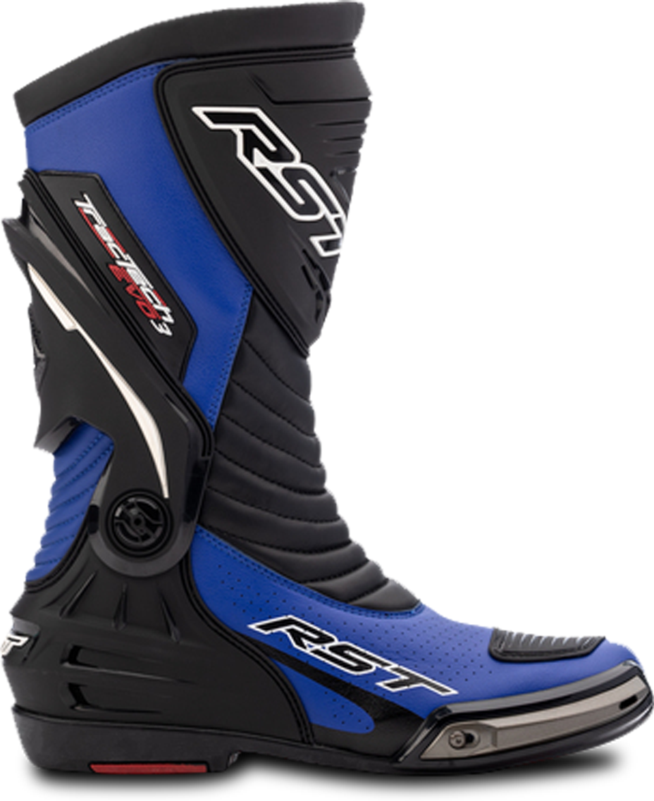 RST Stivali Moto  Tractech Evo 3 Sport Blu Neon