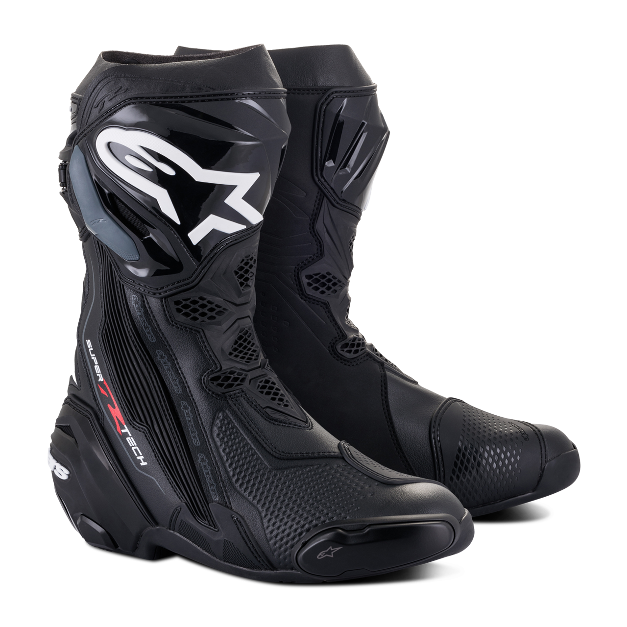 Alpinestars Stivali Moto  Supertech R Neri