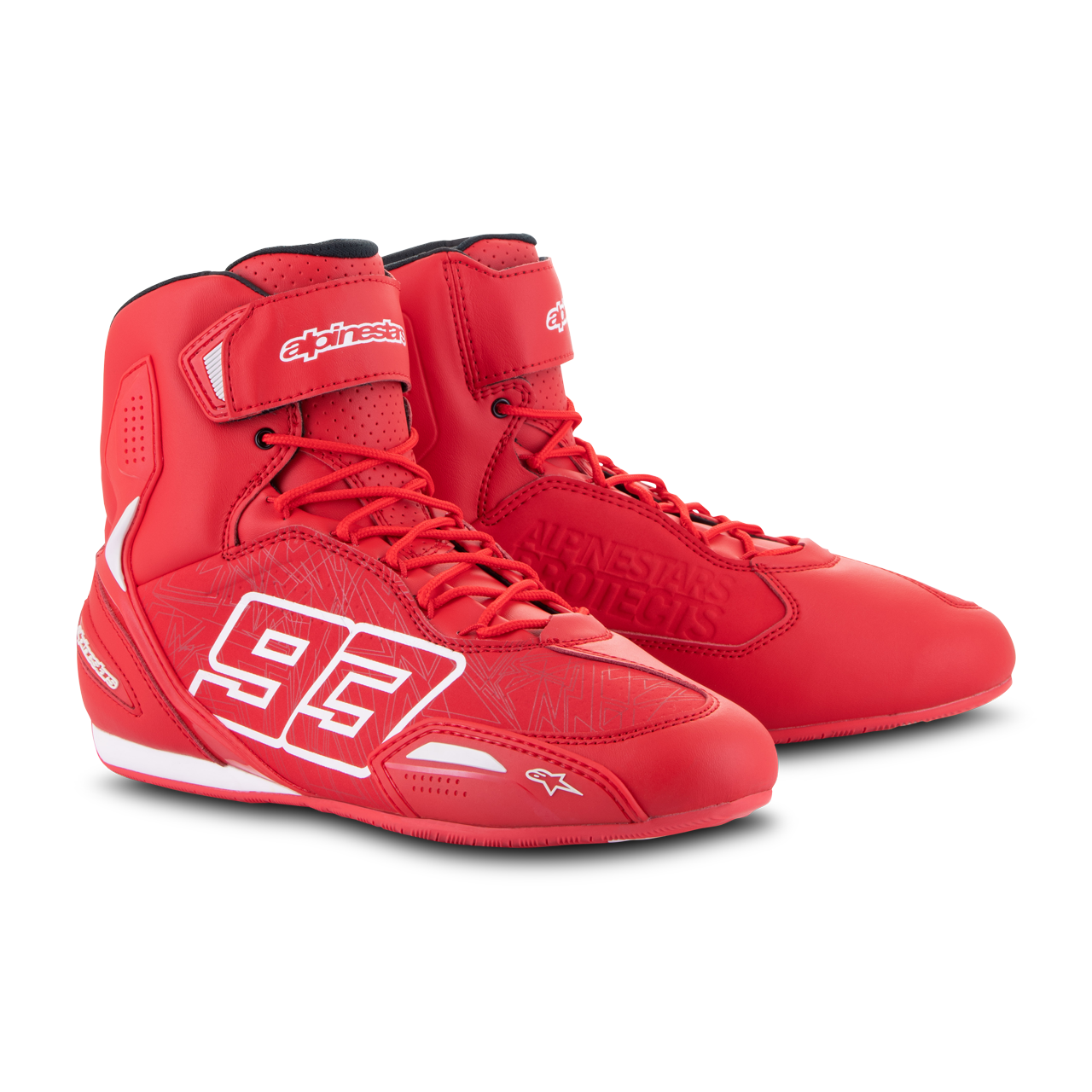 Alpinestars Scarpe Moto  Austin Rosso-Bianco