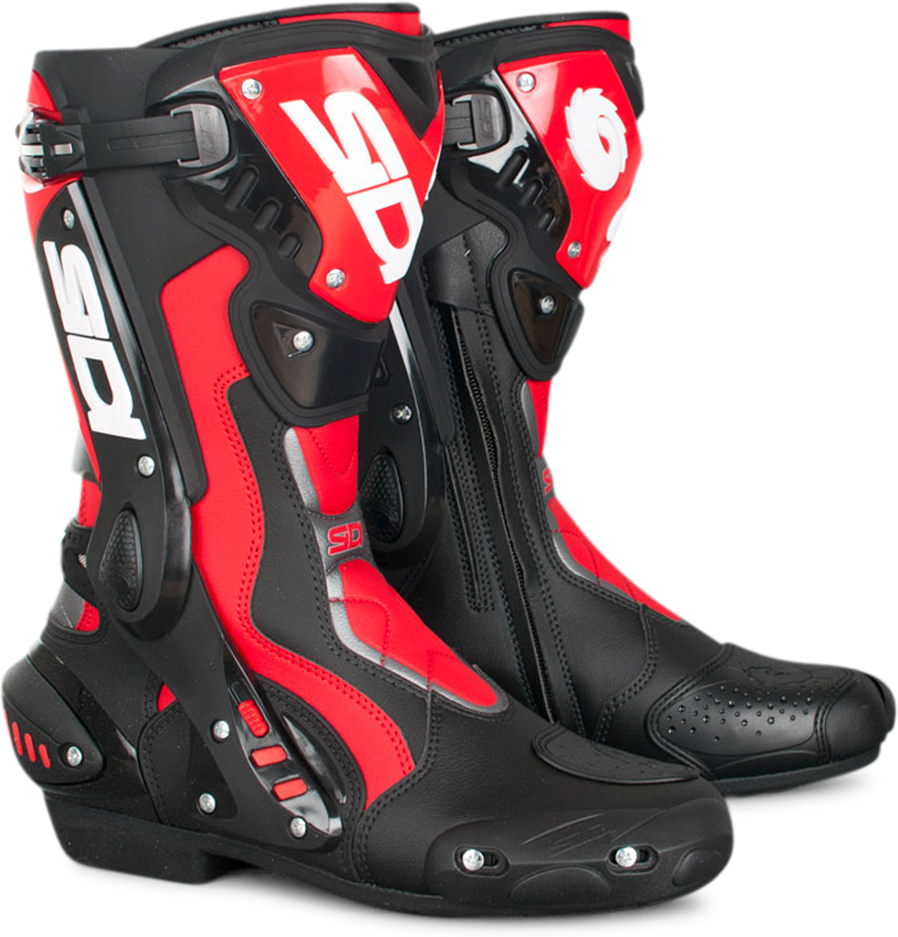 Sidi Stivali Moto  ST Nero-Rosso