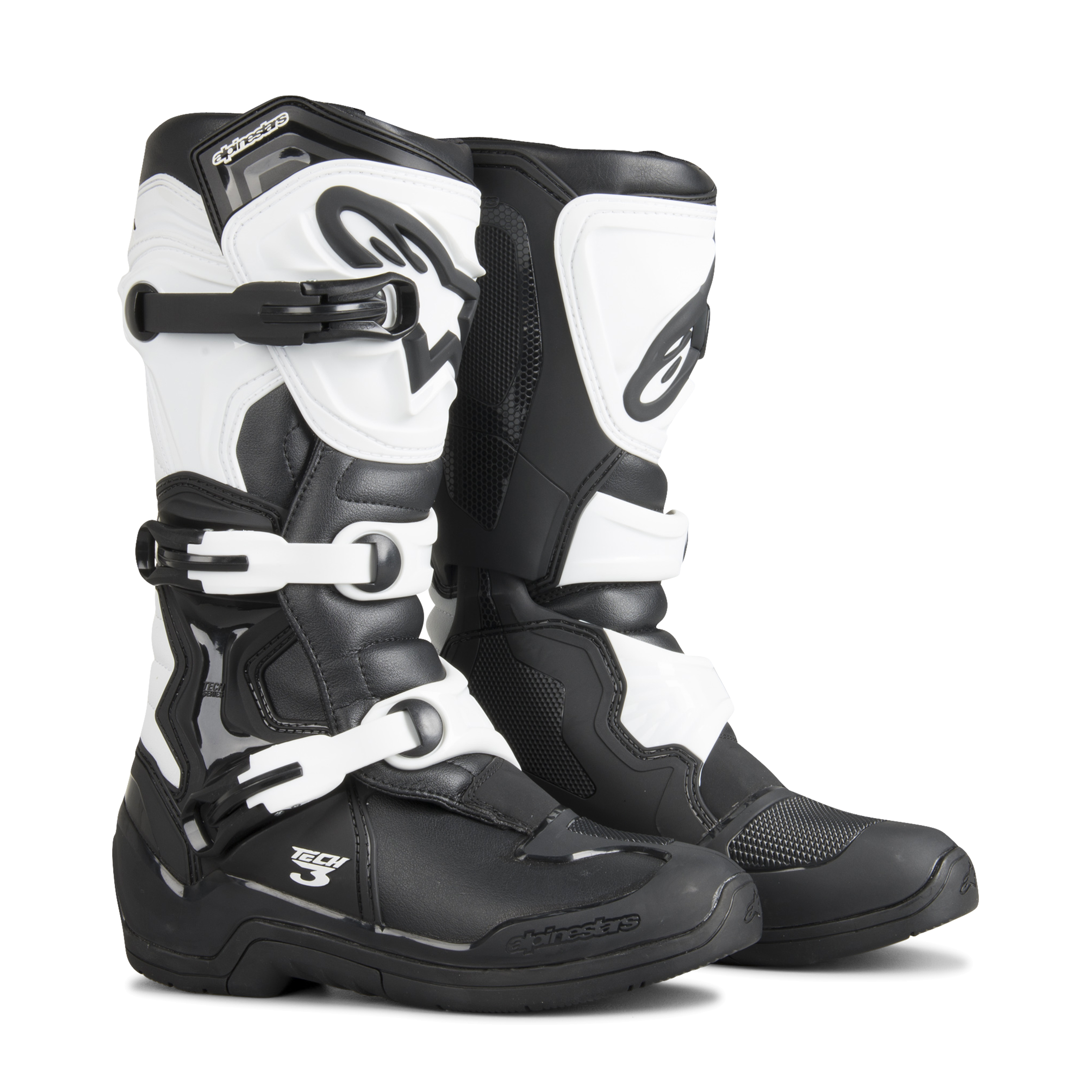 Alpinestars Stivali Cross  Tech 3 Nero-Bianco