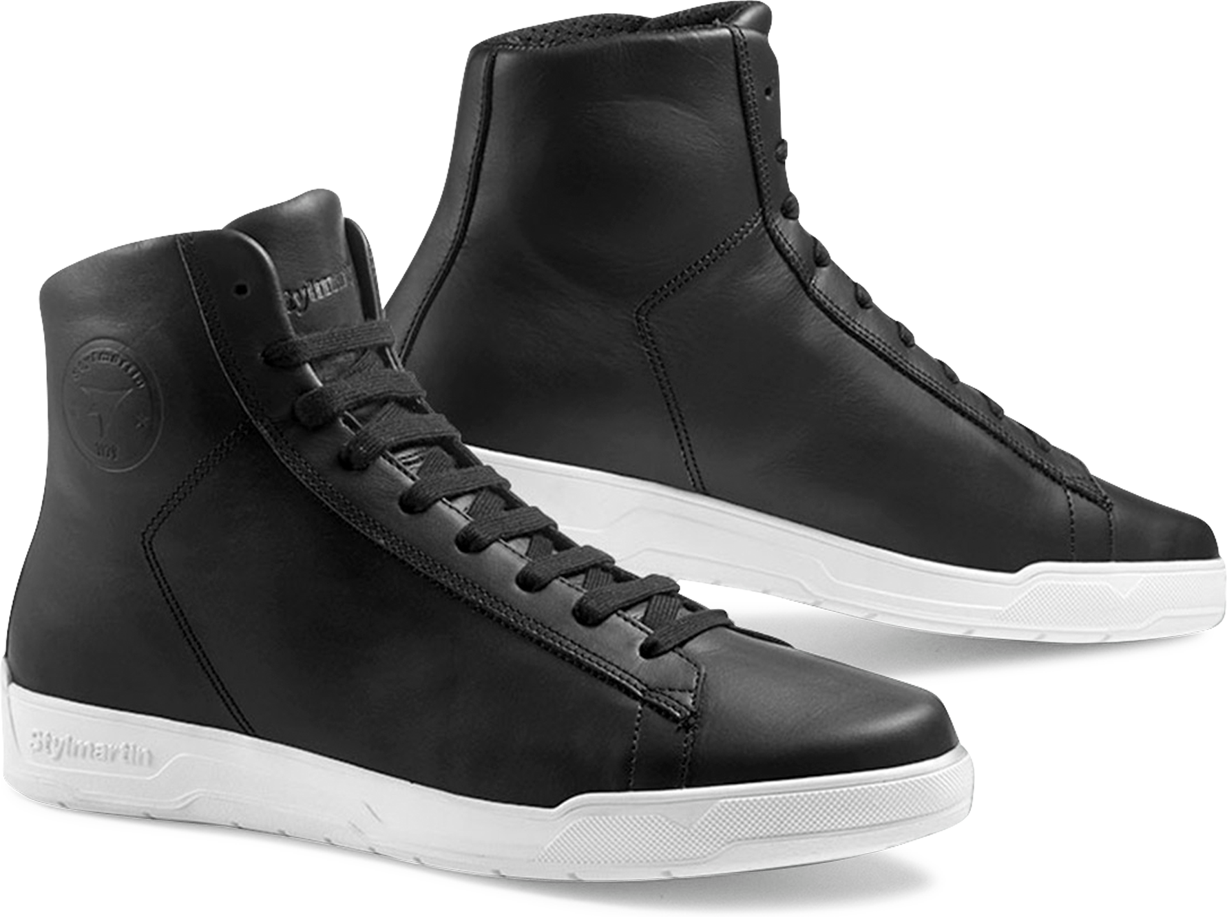 Stylmartin Scarpe Moto  Core WP Nero-Bianco