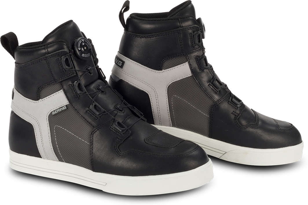 Bering Scarpe Moto  Reflex Vented A-Top Nero-Argento