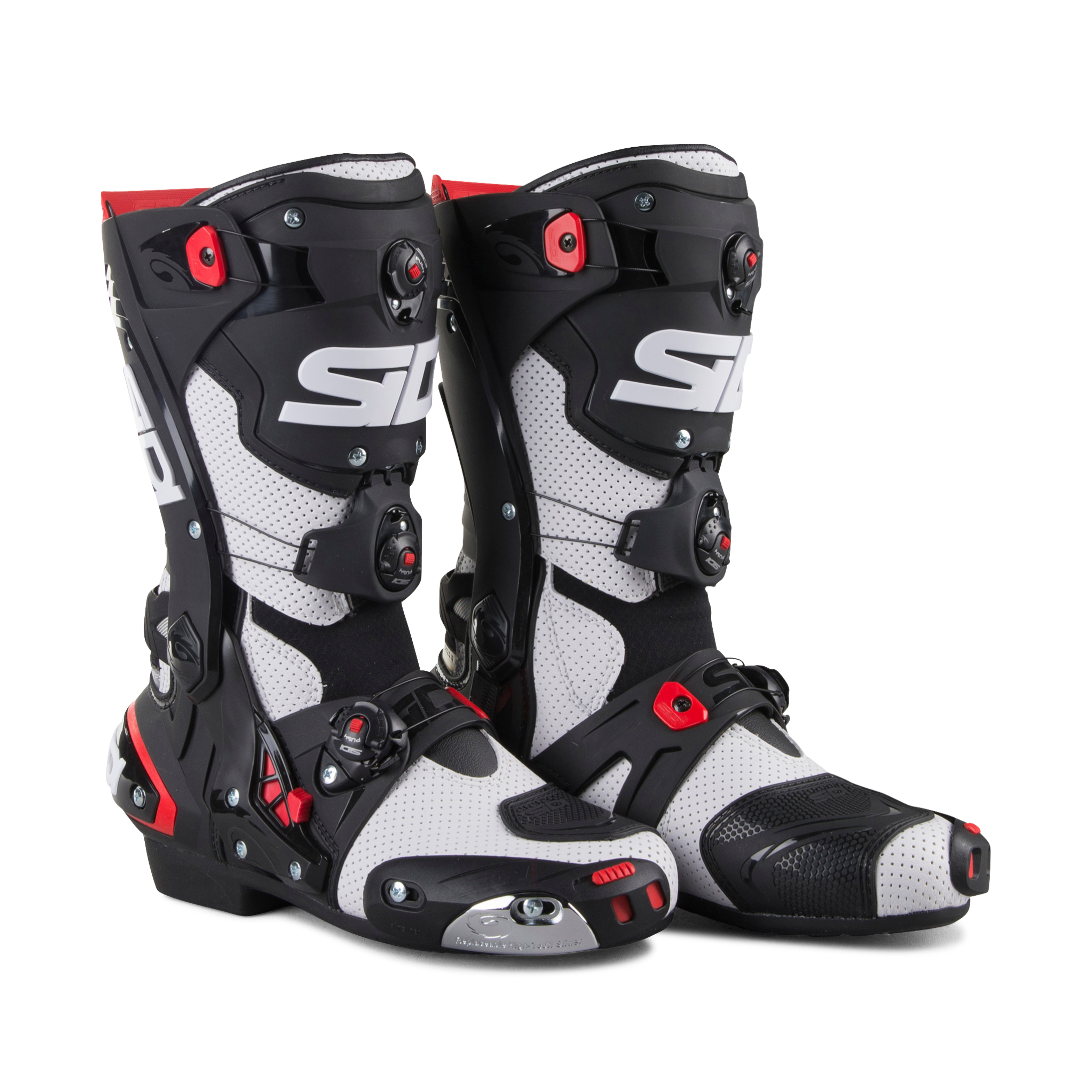 Sidi Stivali Moto  Rex AIR Bianco-Nero