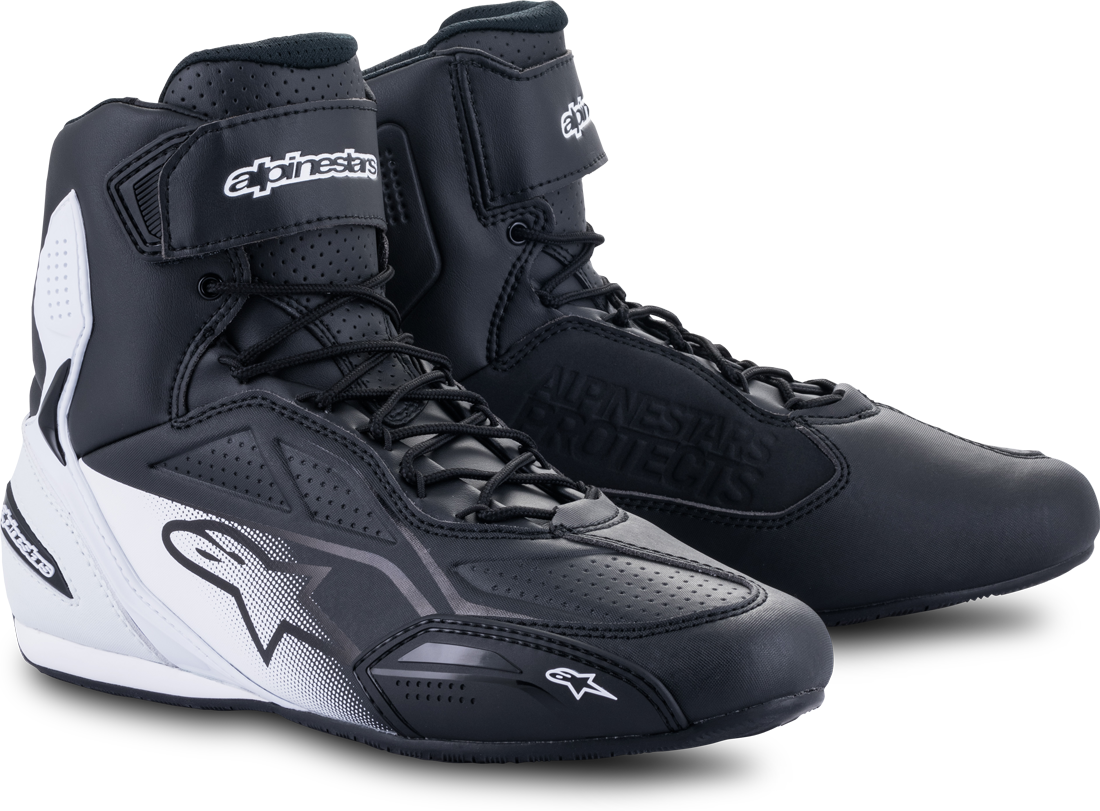 Alpinestars Scarpe Moto  Faster-3 Nero-Bianco