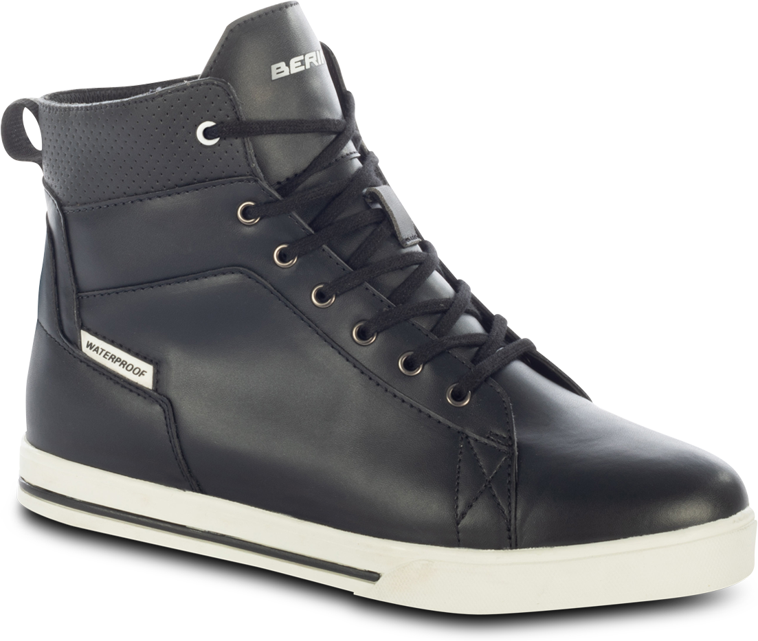 Bering Scarpe Moto  Indy Nero-Bianco