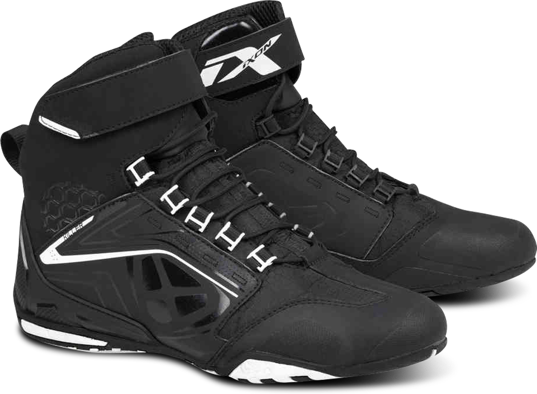 Ixon Scarpe Moto  Killer WP Nero-Bianco